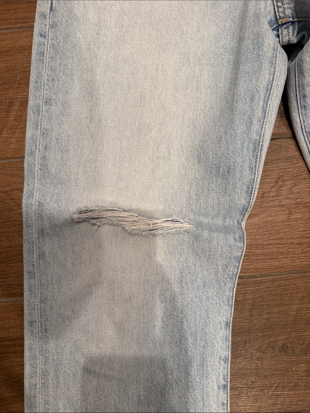 Madewell ‘90 Straight Light Wash Women's Relaxed Jeans - Picture 3 of 7